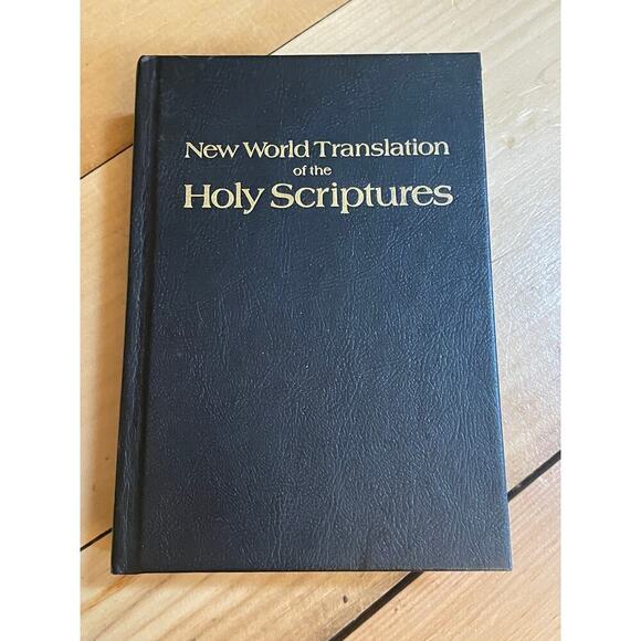 New World Translation of the Holy Scriptures 1984 Vintage Hardcover 7x5 - Picture 1 of 4